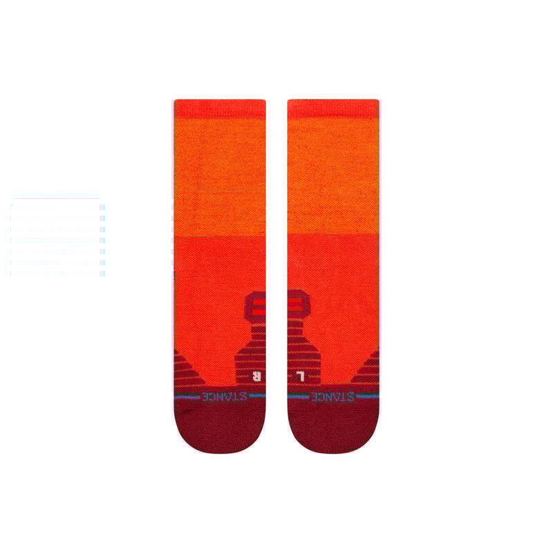 EMBERS MID WOOL CREW | A458A25EMB | RED | L