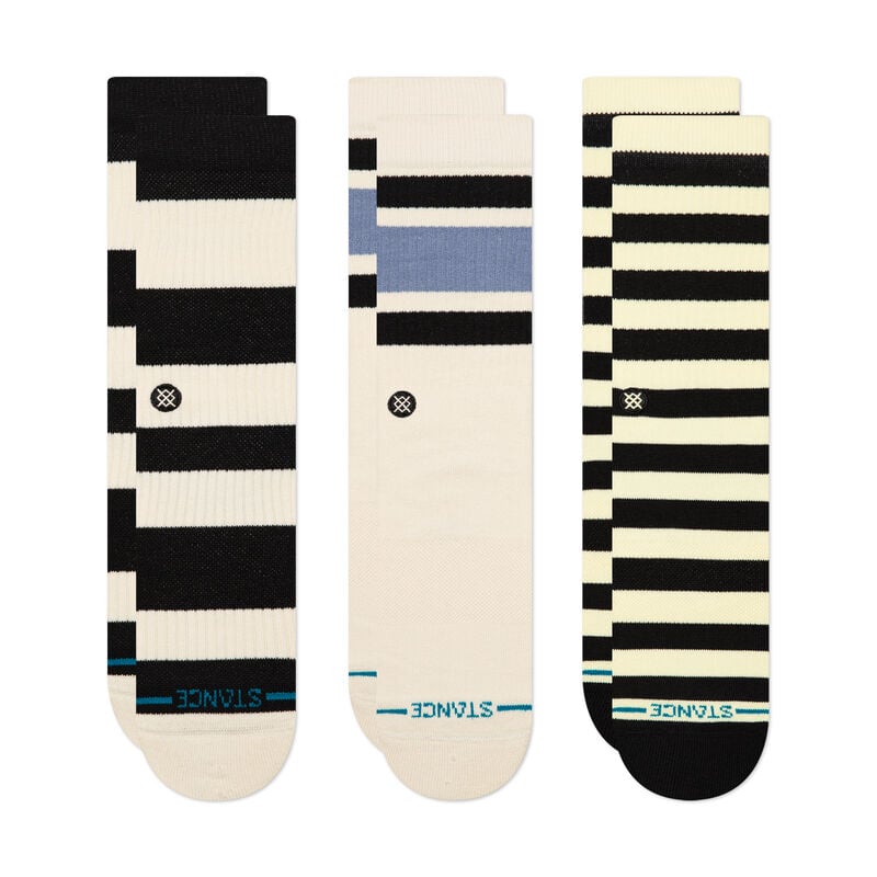 Cotton Crew Socks 3 Pack