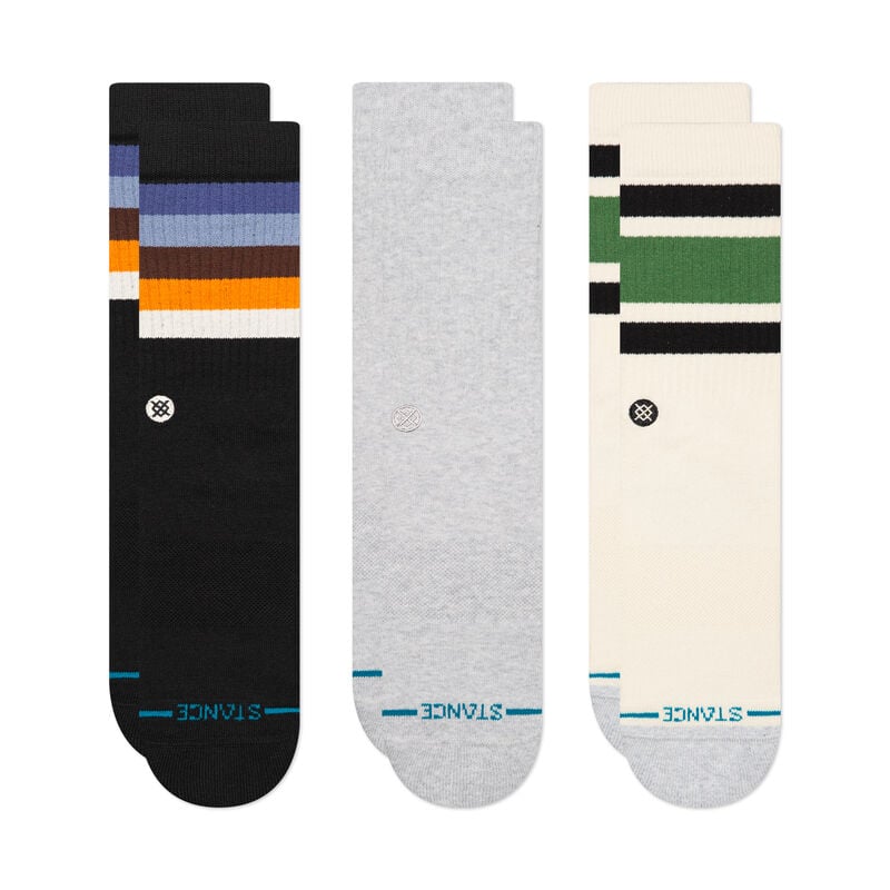 Cotton Crew Socks 3 Pack
