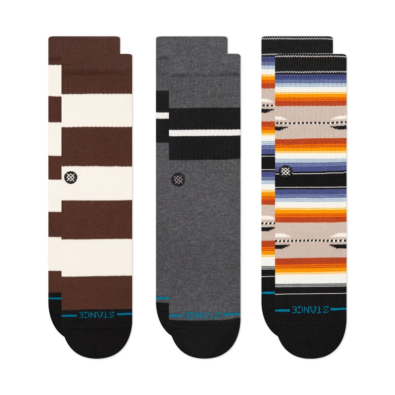 Cotton Crew Socks 3 Pack