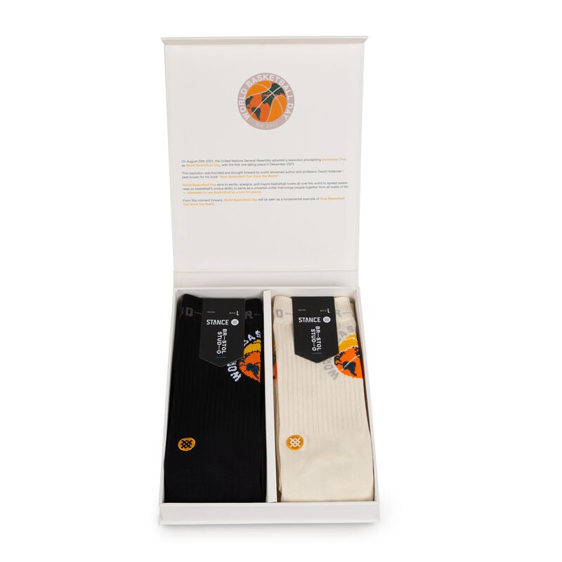 Bristol Studio World Basketball Day Crew Socks Box Set