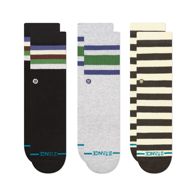 Evergreen Kids Crew Socks 3 Pack