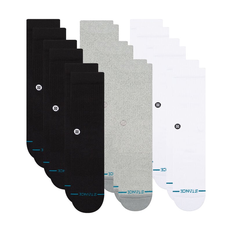 9 Pack Crew Socks