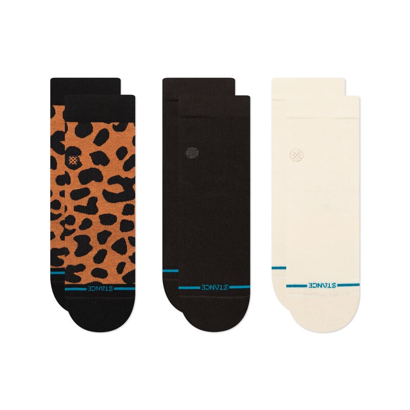 Cotton Quarter Light Cushion Socks 3 Pack