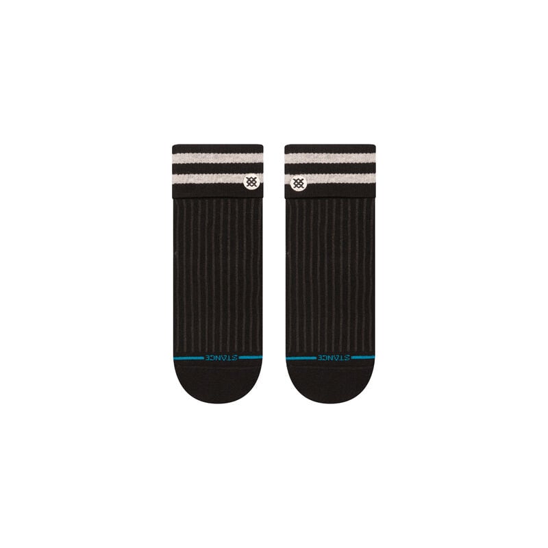ROLL CUFF QUARTER | W345C24ROL | BLACK | S